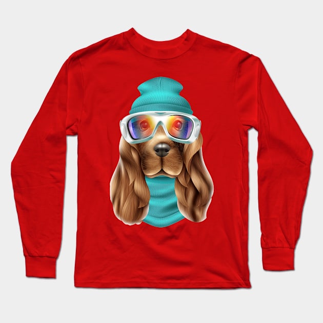 Dog Suit Long Sleeve T-Shirt by Mako Design 